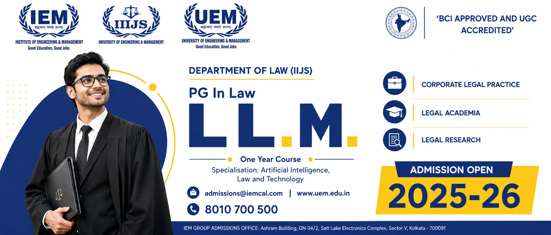 P.G. in Law LL.M.