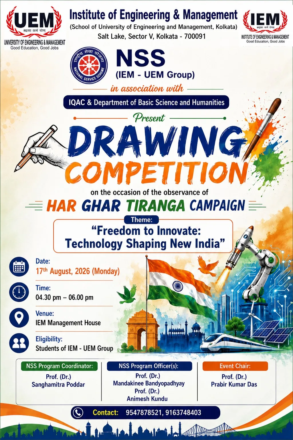 NSS Drawing Competition - Har Ghar Tiranga Campaign