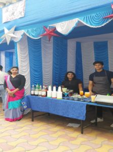 UEM TECH FEST 2019 STALL GIVEN BY BHM STUDENTS