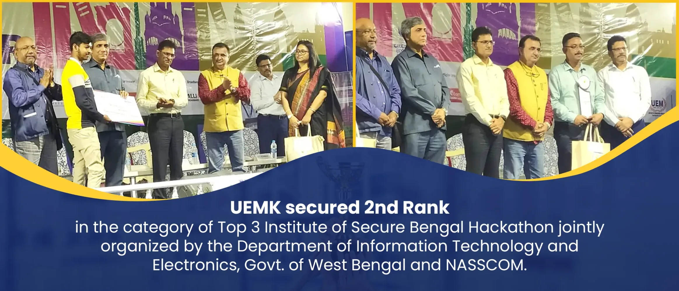 UEM Kolkata secured 2nd rank