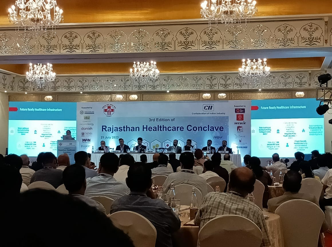 3rd Edition of Rajasthan Healthcare Conclave with “Focus on Creating Future Ready Healthcare Ecosystem and Promoting Medical Tourism”