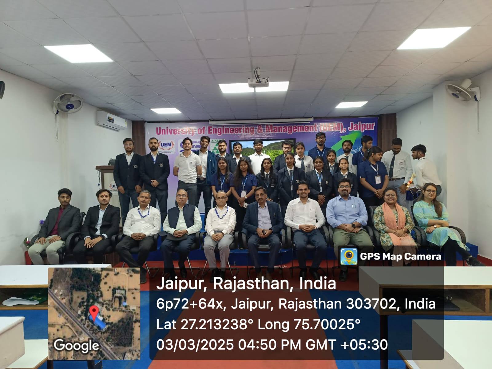 Fin Dazzlers Finance Club, School of Management organized an insightful Seminar on Investor Awareness Program on Financial Empowerment Through Investment at University Of Engineering & Management (UEM), Jaipur.