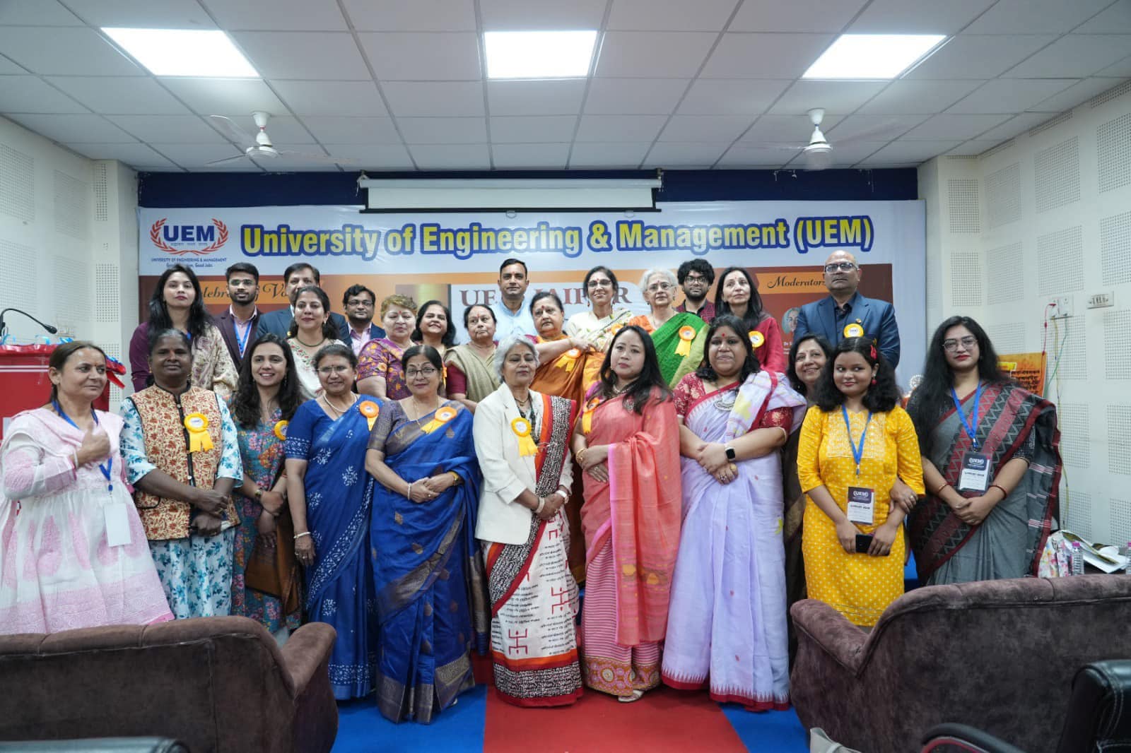LitFest (Literature Festival) was conducted at UEM JAIPUR on 8th and 9th March, 2025, as a celebration of Literature, Storytelling, and Cultural Dialogues in collaboration with Voices.