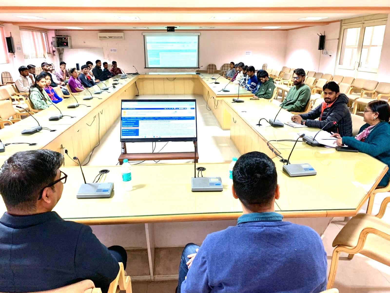 University of Engineering & Management (UEM), Jaipur is pleased to share that on 27th November 2025, Mr. Sankar Sing, Deputy Director – Corporate Relations, was invited by the Directorate General of Employment (NCSC)