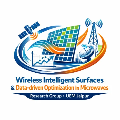UEMJ Wireless Intelligent Surfaces & Data-driven Optimization in Microwaves (WISDOM) Research Group Logo