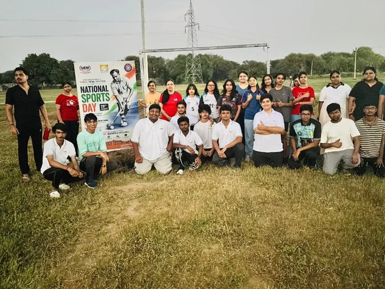 Football Match during National Sports Day 2026