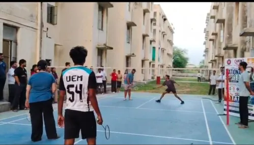 UEM Jaipur, celebrated National Sports Day on 29th August 2026, paying a heartfelt tribute to the legendary hockey wizard, Major Dhyan Chand.
