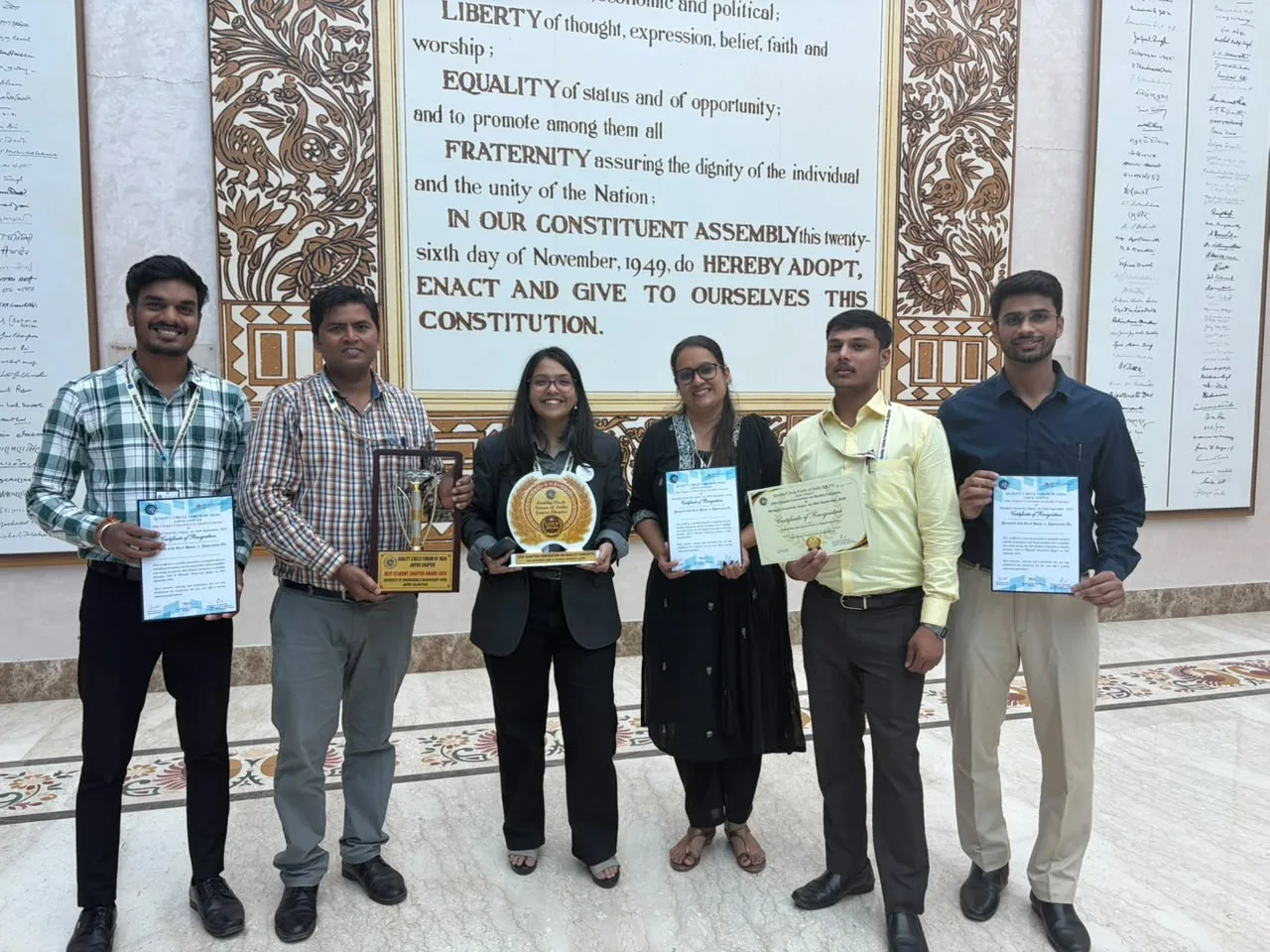 UEM Jaipur Students Chapter Gold Award