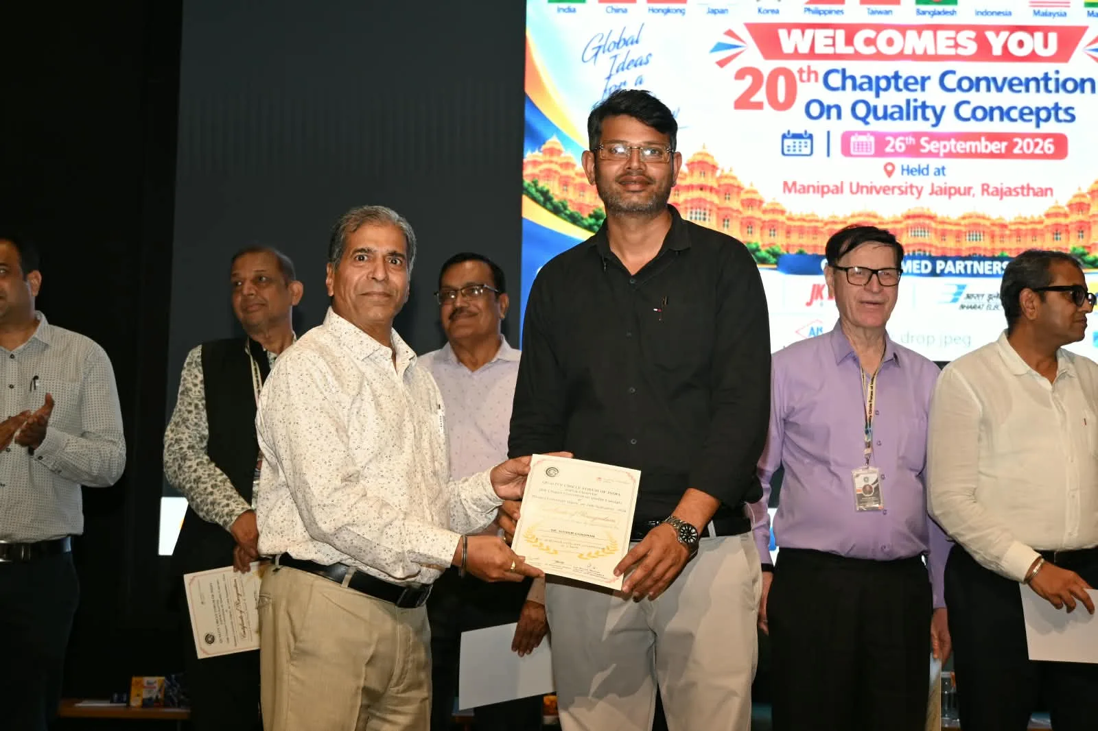 QCFI convention award recipients