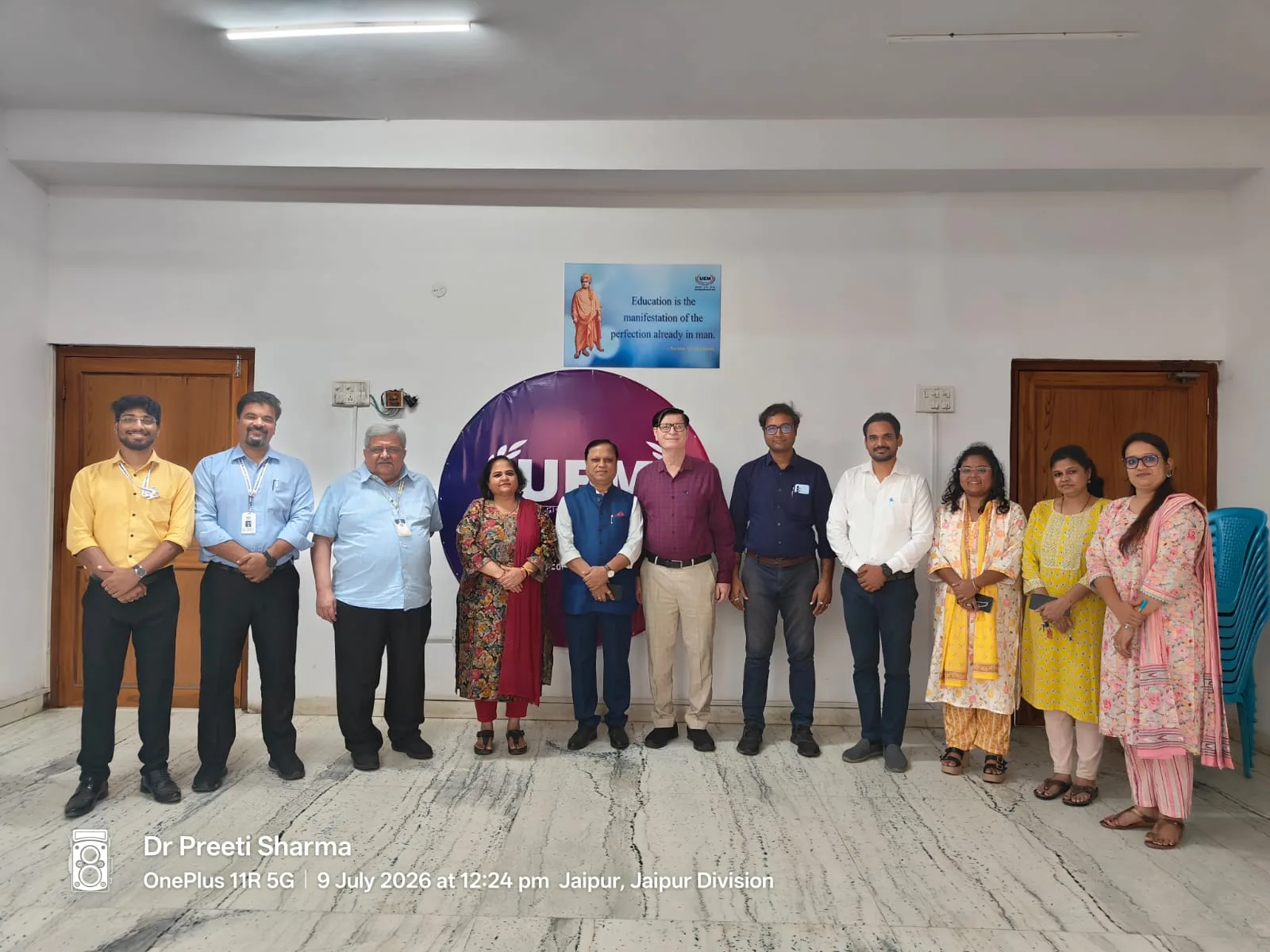 QCFI training programme group